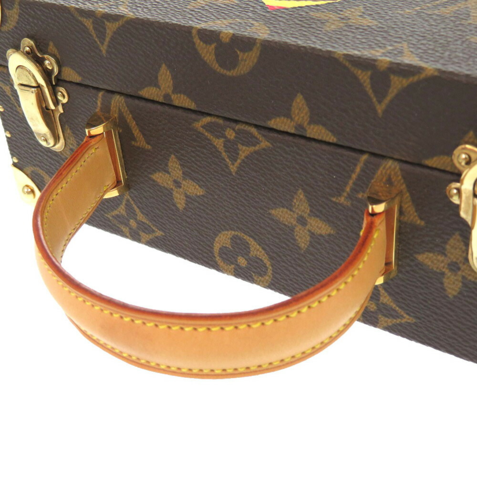 Louis Vuitton Flower Hatman Box Monogram M92475 Handbag Takashi Murakami Limited to 200 pieces LV 1144-1 LOUIS VUITTON