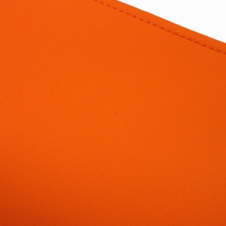 Hermes Neoban GM Polyamide Orange Clutch Bag Pouch 0675HERMES