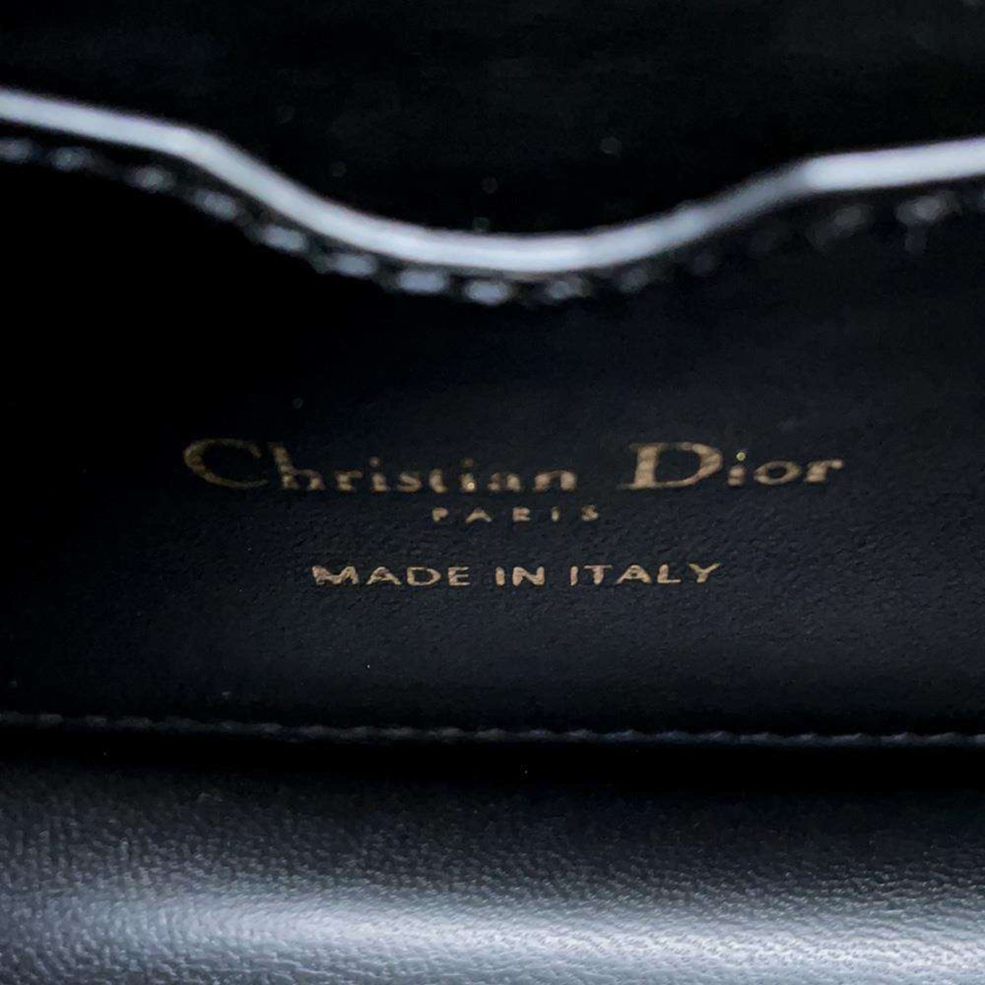 Christian Dior Shoulder Bag 30 Montaigne Micro S2110UMOS Black