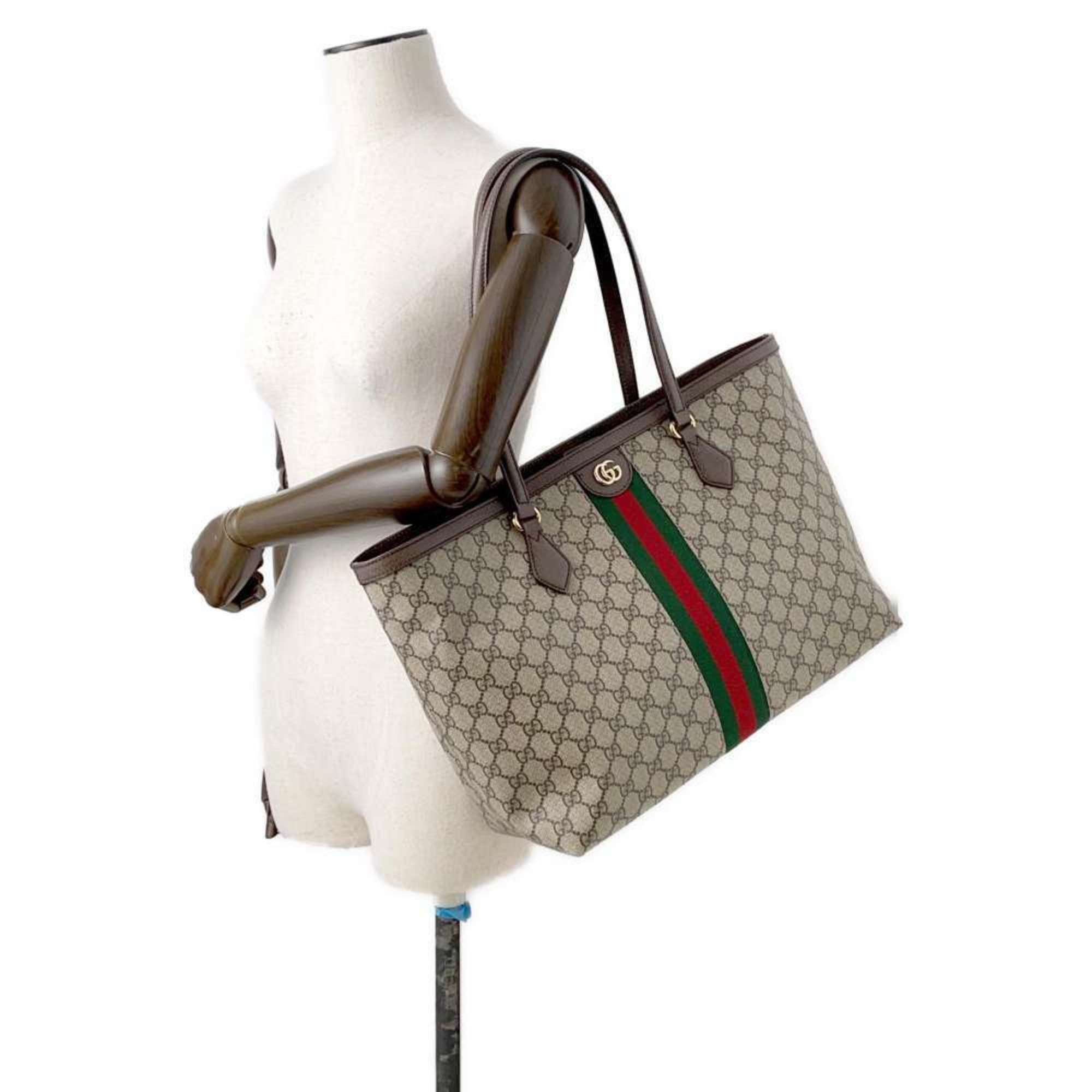 Gucci Tote Bag Ophidia GG Supreme Medium 631685 GUCCI Web Pattern