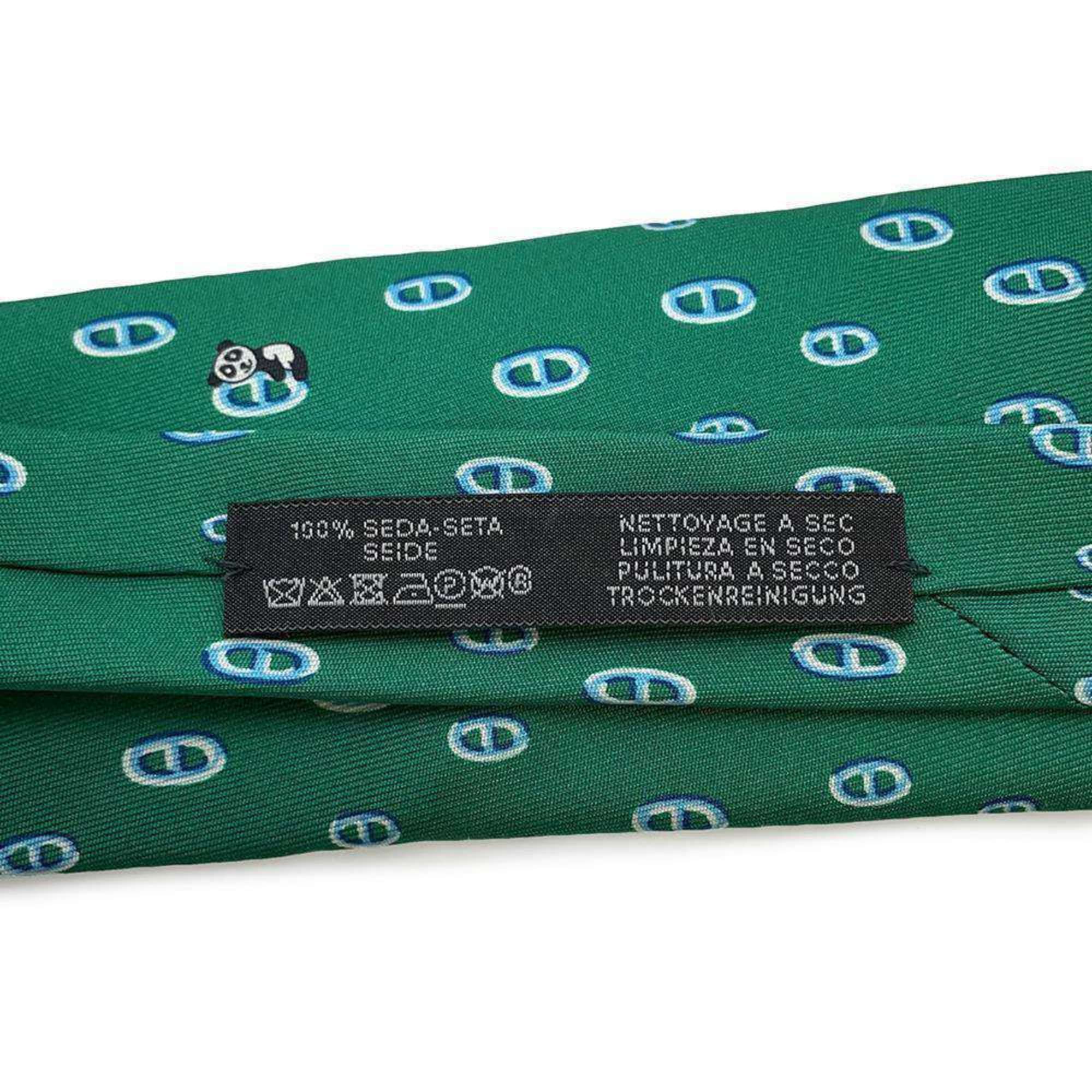 Hermes Tie Maillon Panda Silk HERMES Men's 2023