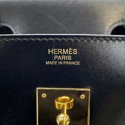 Hermes Birkin 30 Black Box Calf D Stamp HERMES Handbag