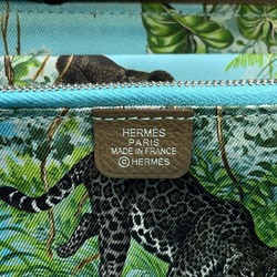 Hermes Long Wallet Azap Silk In Etoupe Epson D Stamp HERMES