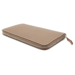 Hermes Long Wallet Azap Silk In Etoupe Epson D Stamp HERMES