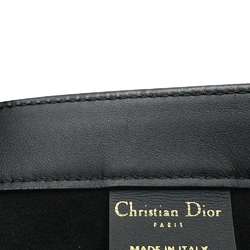 Christian Dior Tote Bag Book Medium All Leather Black