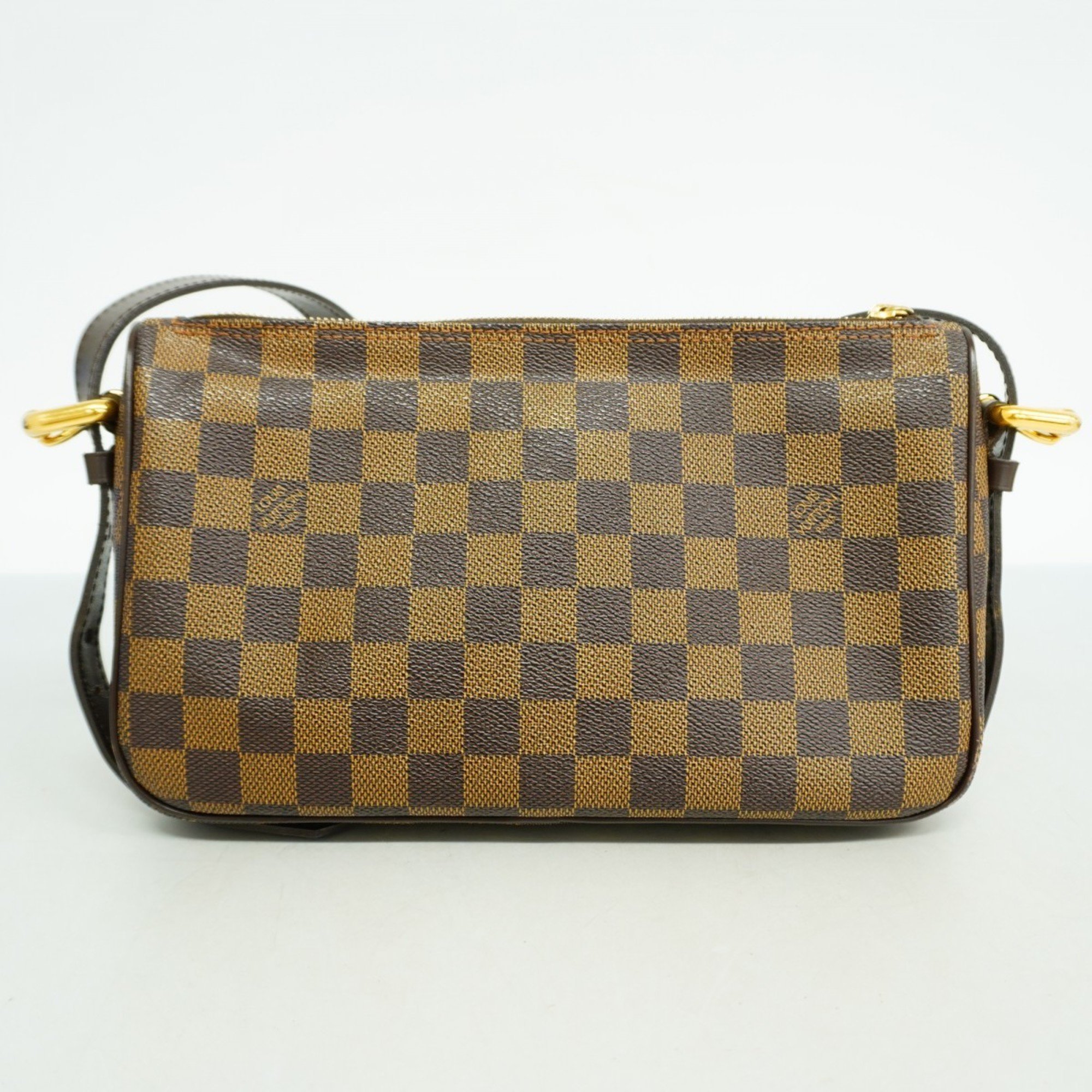 Louis Vuitton Shoulder Bag Damier Ravello GM N60006 Ebene Ladies