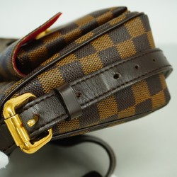 Louis Vuitton Shoulder Bag Damier Ravello GM N60006 Ebene Ladies