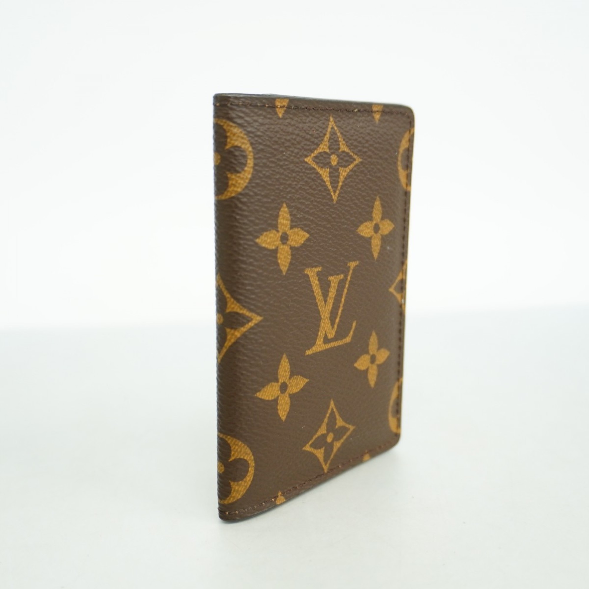 Louis Vuitton Business Card Holder/Card Case Monogram Organizer de Poche M60502 Brown Men's Women's