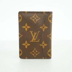 Louis Vuitton Business Card Holder/Card Case Monogram Organizer de Poche M60502 Brown Men's Women's