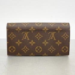 Louis Vuitton Long Wallet Monogram Portefeuille Sarah M60531 Brown Ladies