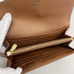 Louis Vuitton Long Wallet Monogram Portefeuille Sarah M60531 Brown Ladies