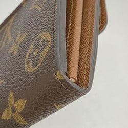 Louis Vuitton Long Wallet Monogram Portefeuille Sarah M60531 Brown Ladies