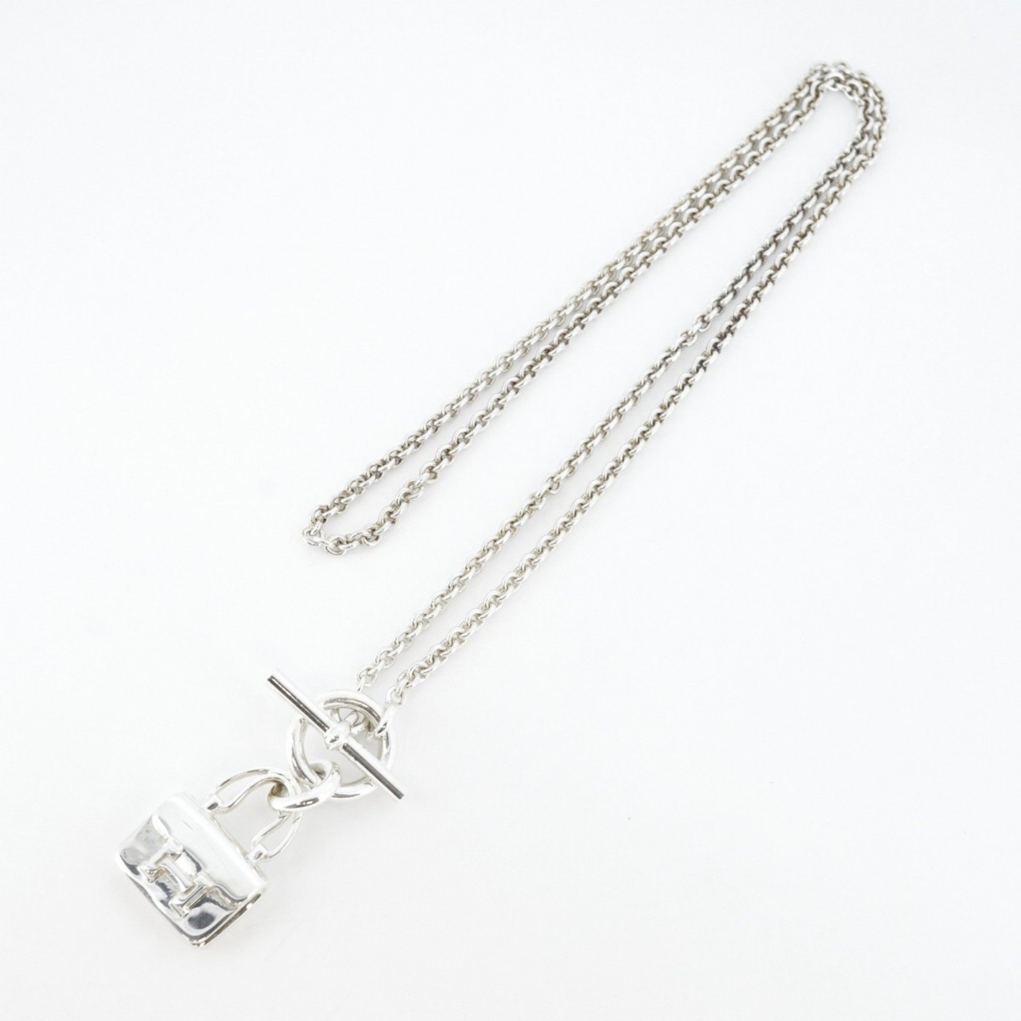 Hermes Necklace Ashlet Constance Silver 925 Ladies