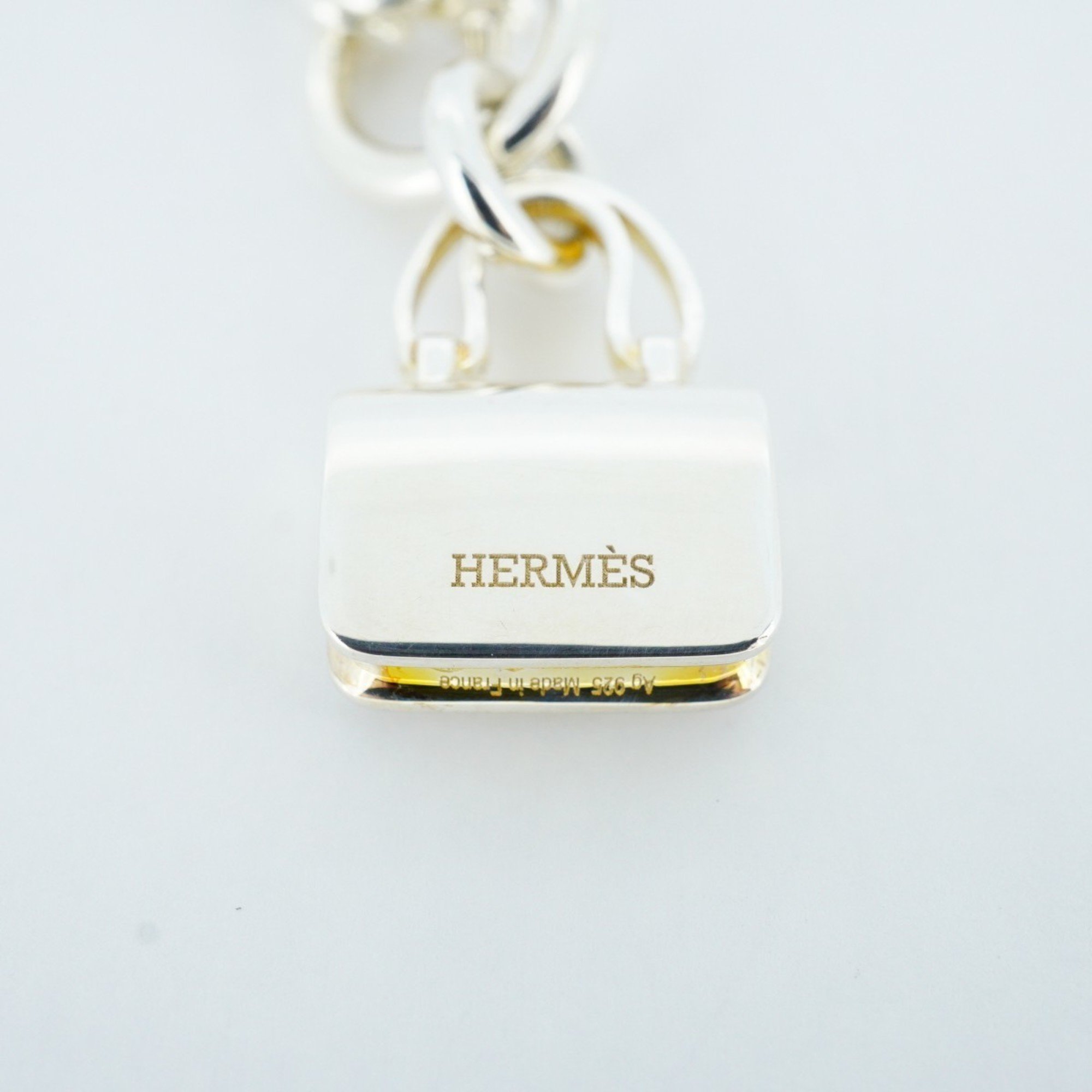 Hermes Necklace Ashlet Constance Silver 925 Ladies