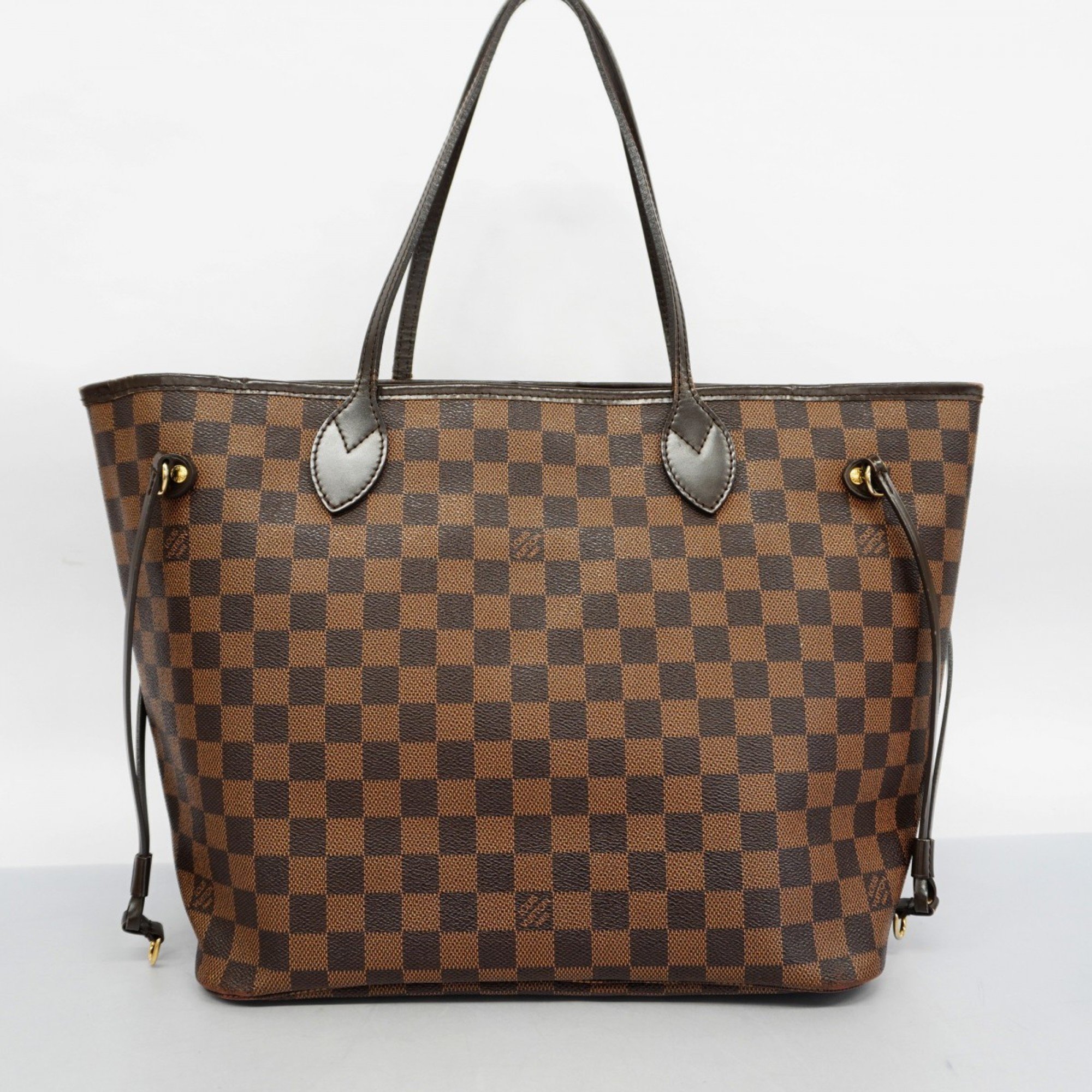 Louis Vuitton Tote Bag Damier Neverfull MM N51105 Ebene Women's