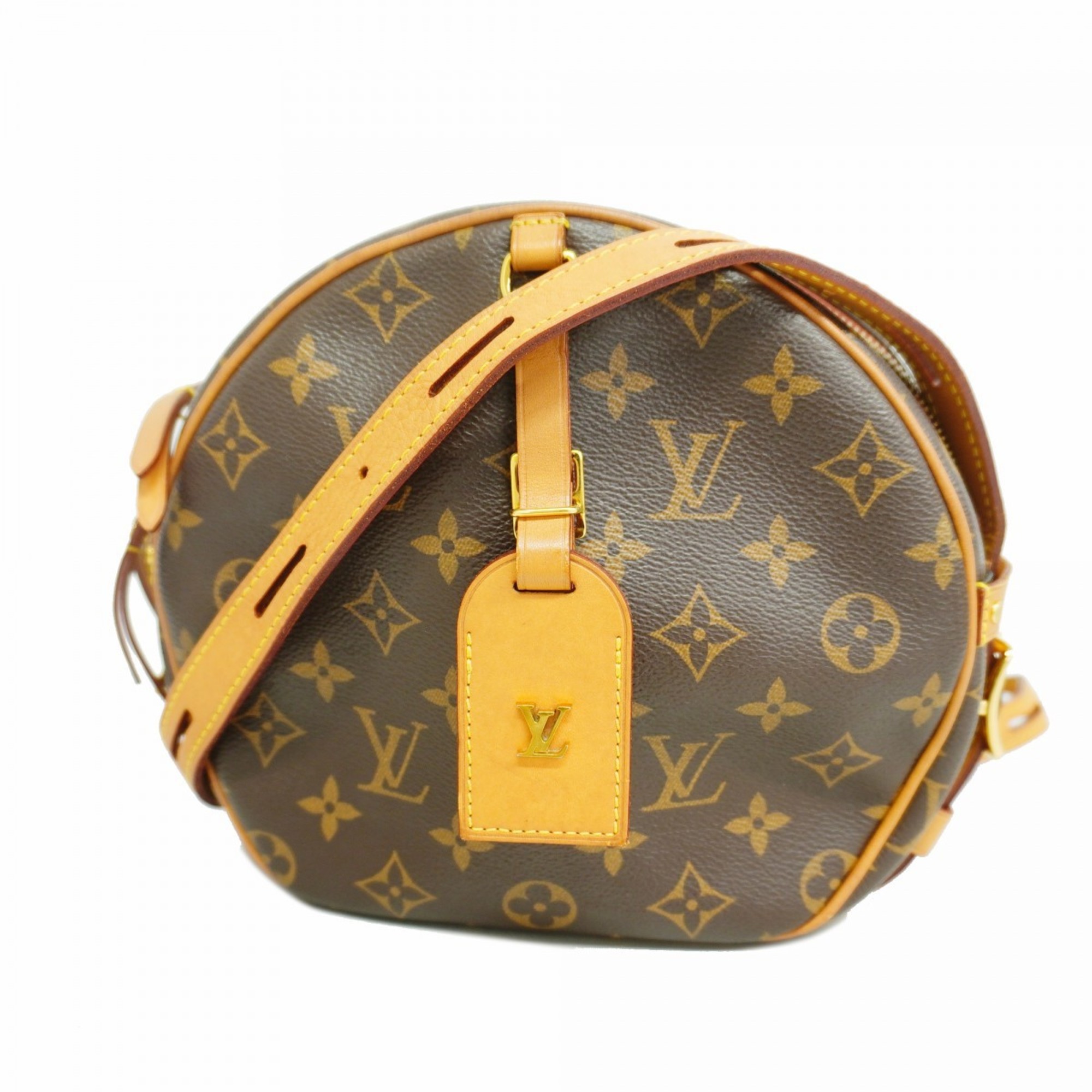 Louis Vuitton Shoulder Bag Monogram Boite Chapeau Souple MM M45647 Brown Women's