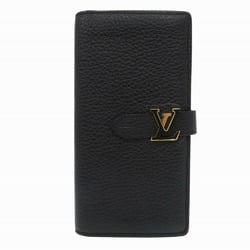 Louis Vuitton LV Vertical Wallet M81330 Taurillon Leather Long Black IC Tag 1104LOUIS VUITTON