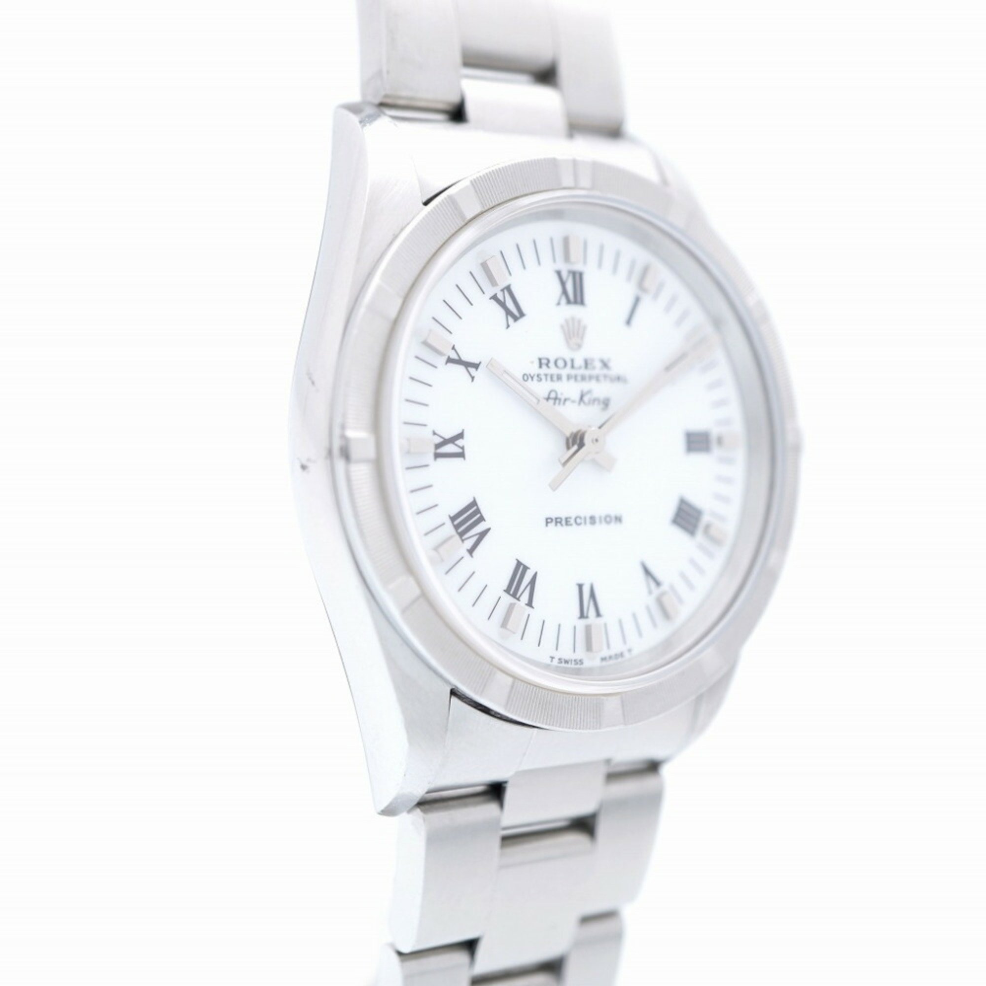 Rolex Air King 14010 White Dial Automatic Watch Stainless Steel 2489ROLEX Men's