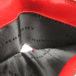 Burberry Bi-fold Wallet Patent Leather/Enamel Red 1077BURBERRY