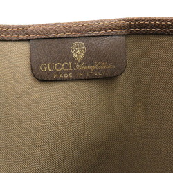 Gucci Old Shelly GG 39 002 4487 PVC Canvas Beige Tote Bag 1656 GUCCI