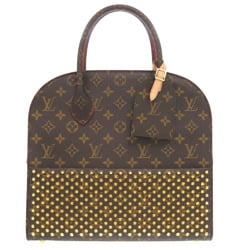 Louis Vuitton x Christian Louboutin Monogram Iconoclast M41234 Studded Pony Handbag Bag LV 1376-2LOUIS VUITTON ×