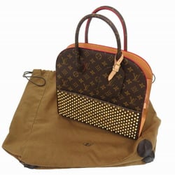 Louis Vuitton x Christian Louboutin Monogram Iconoclast M41234 Studded Pony Handbag Bag LV 1376-2LOUIS VUITTON ×