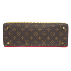 Louis Vuitton x Christian Louboutin Monogram Iconoclast M41234 Studded Pony Handbag Bag LV 1376-2LOUIS VUITTON ×