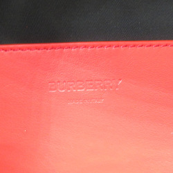 Burberry TB Monogram 8010744 Nylon Leather Orange Beige Body Bag Waist 1679BURBERRY