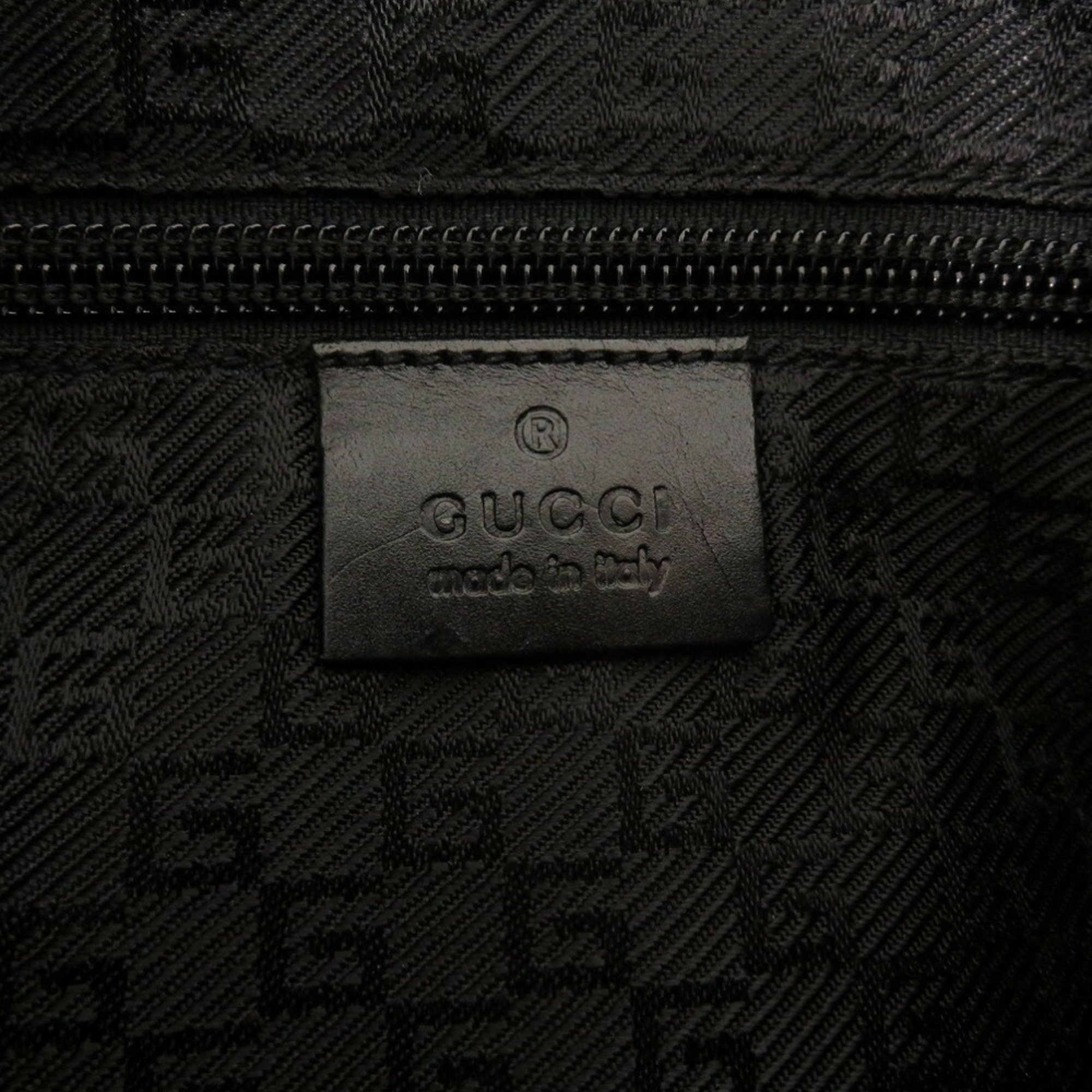 Gucci Canvas Black Shoulder Bag 0705GUCCI