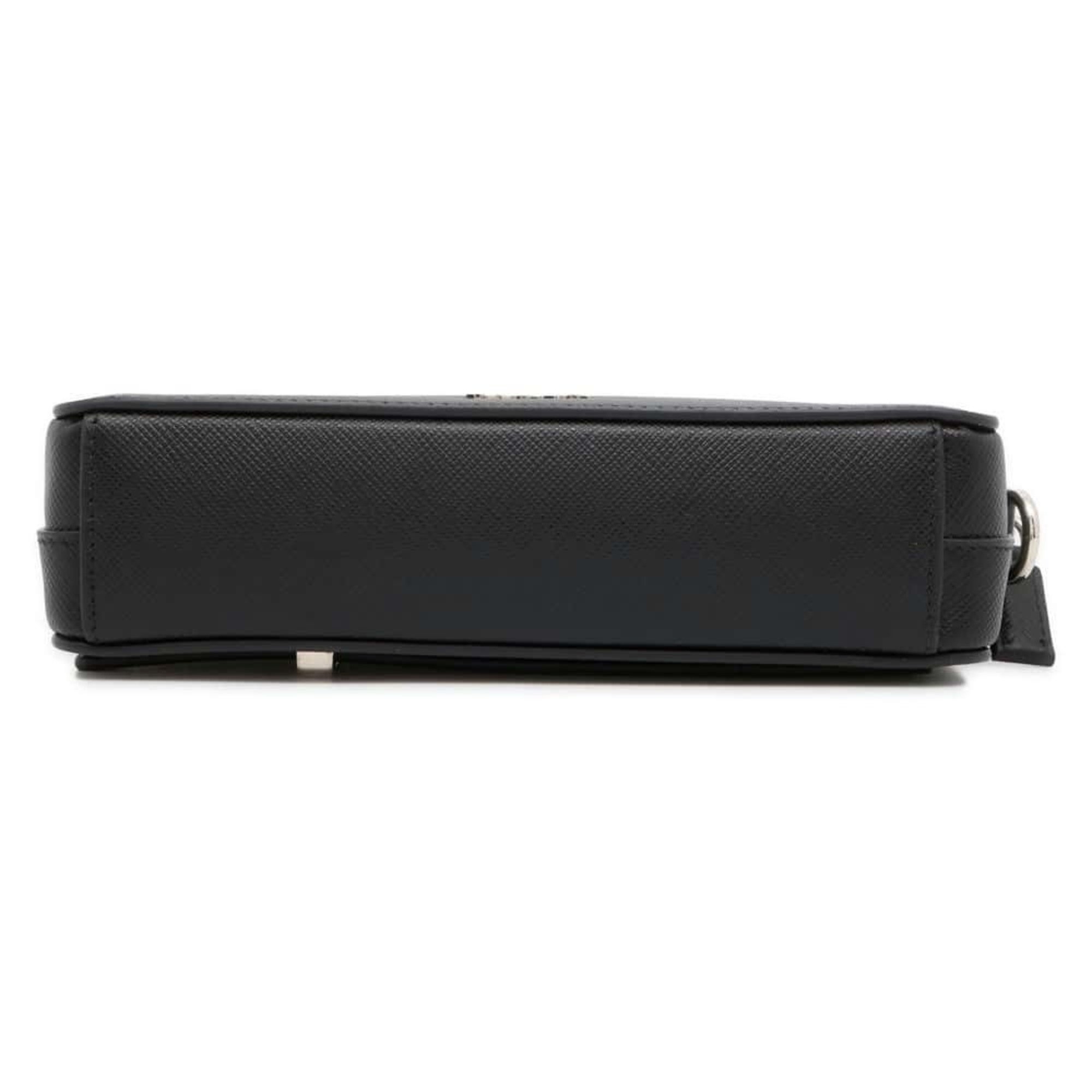 Prada Smartphone Pouch Saffiano 2ZH064 PRADA Men's Black