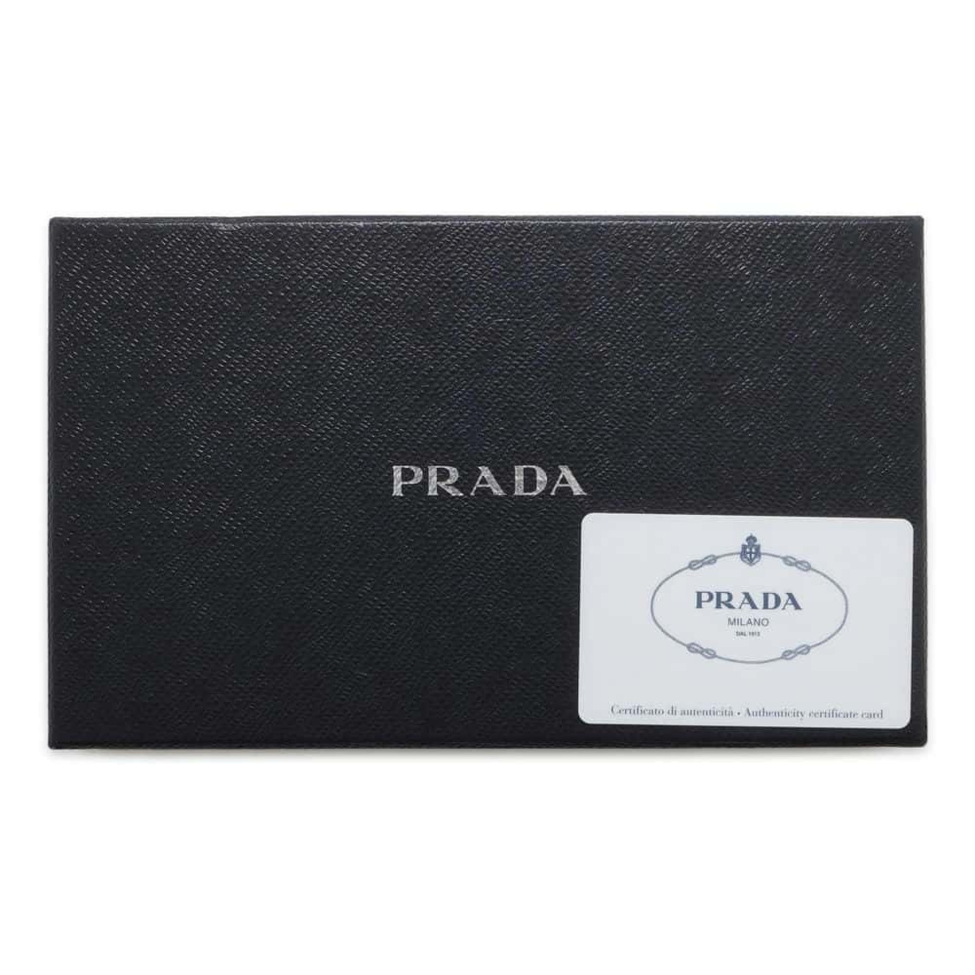 Prada Smartphone Pouch Saffiano 2ZH064 PRADA Men's Black