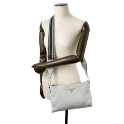 Prada Shoulder Bag Vitello Dino Soft Leather 1BH050 PRADA Clutch 2way