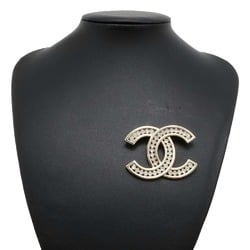 Chanel Brooch Coco Mark Rhinestone B23 K CHANEL