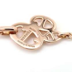 Hermes Necklace Chaine d'Ancre Ancienne MM Diamond K18PG Pink Gold HERMES