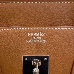 Hermes Birkin 35 Gold Togo H Stamp HERMES Handbag