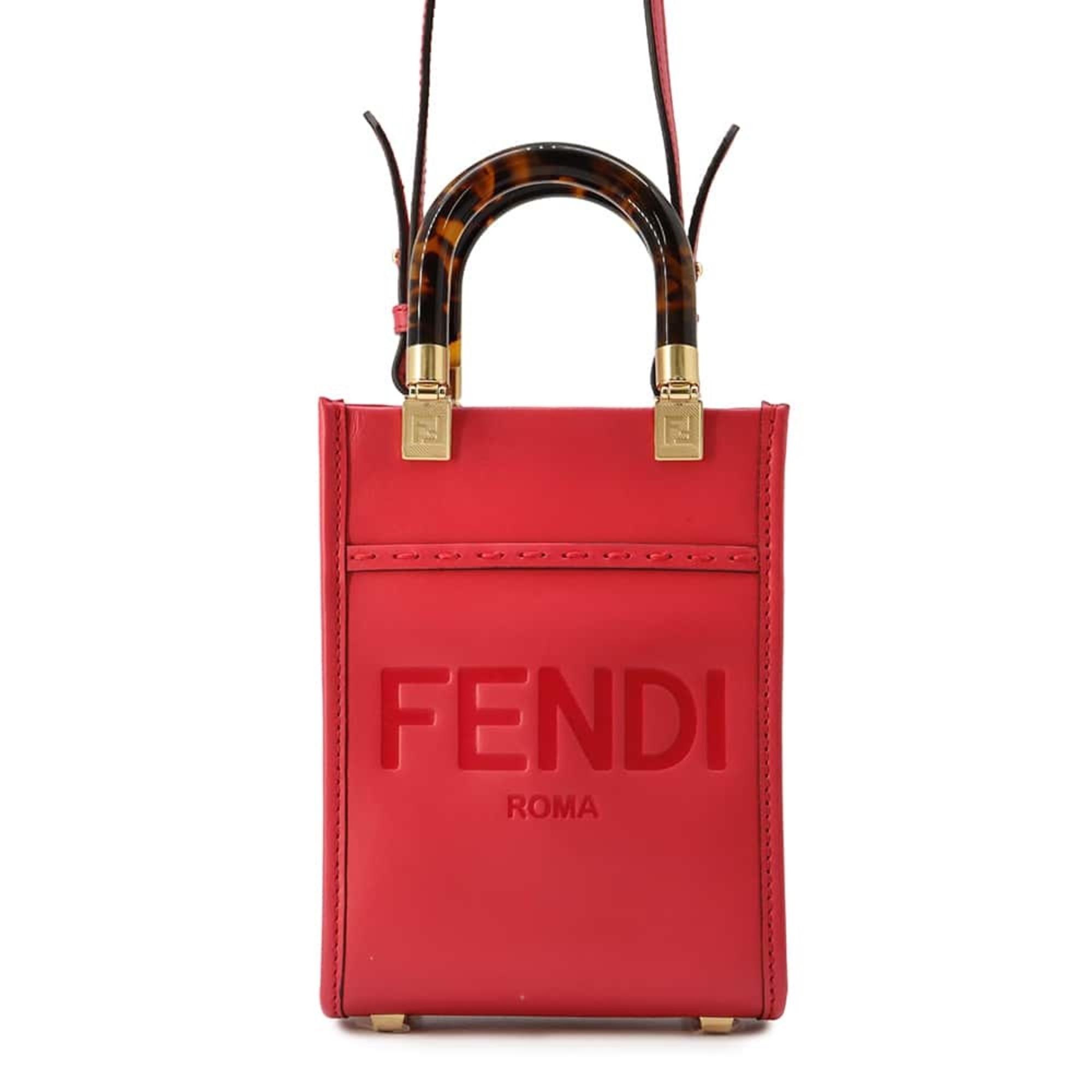 Fendi Handbag Sunshine Shopper 8BS051 2way Shoulder Bag