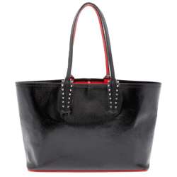 Christian Louboutin Tote Bag Kabata Patent 1185006 Black