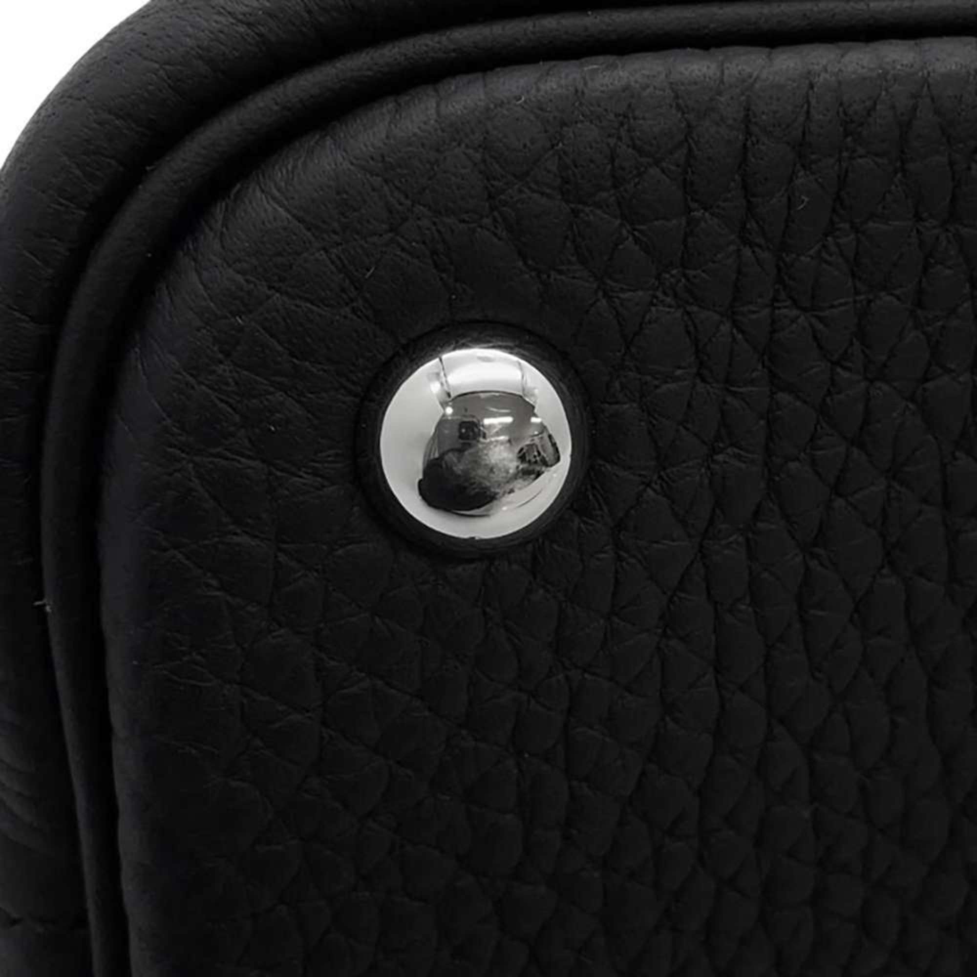 Hermes handbag Bolide 31 black Taurillon Clemence Z stamp 2way shoulder