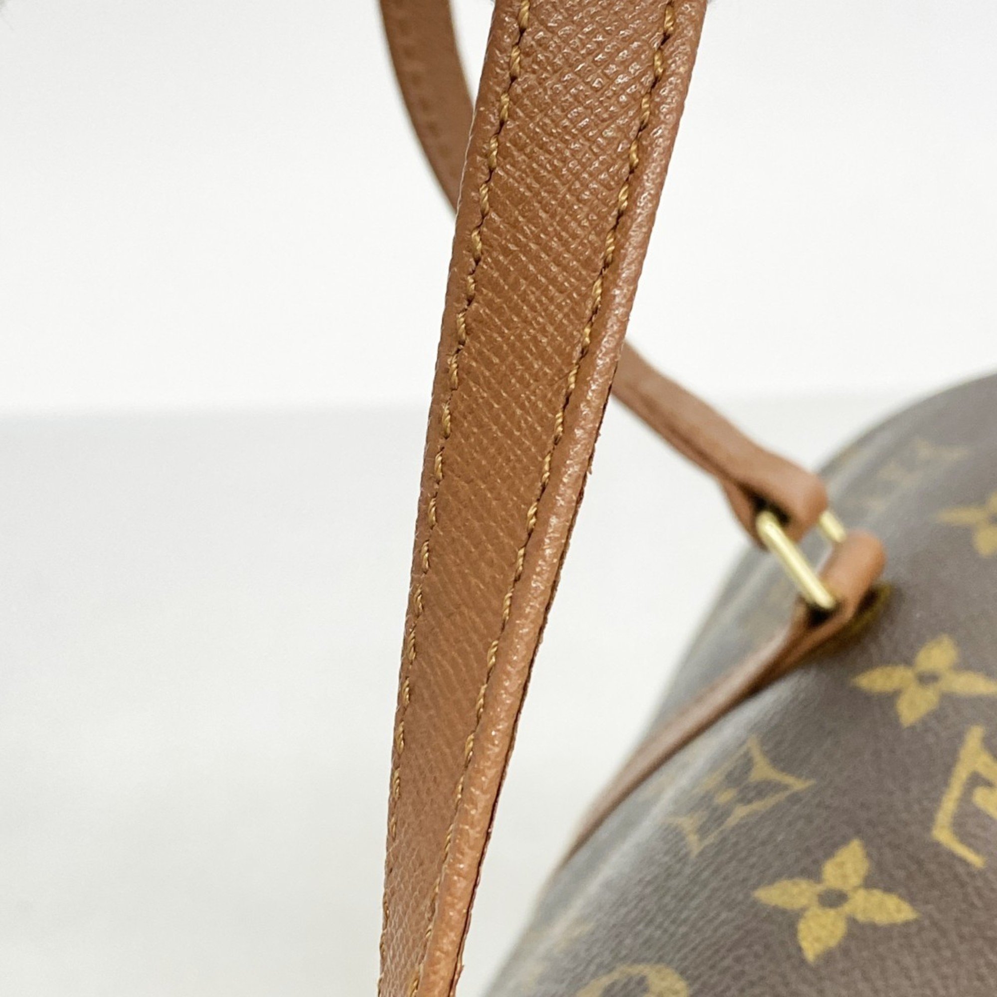 Louis Vuitton handbag Monogram Papillon 30 M51385 Brown ladies