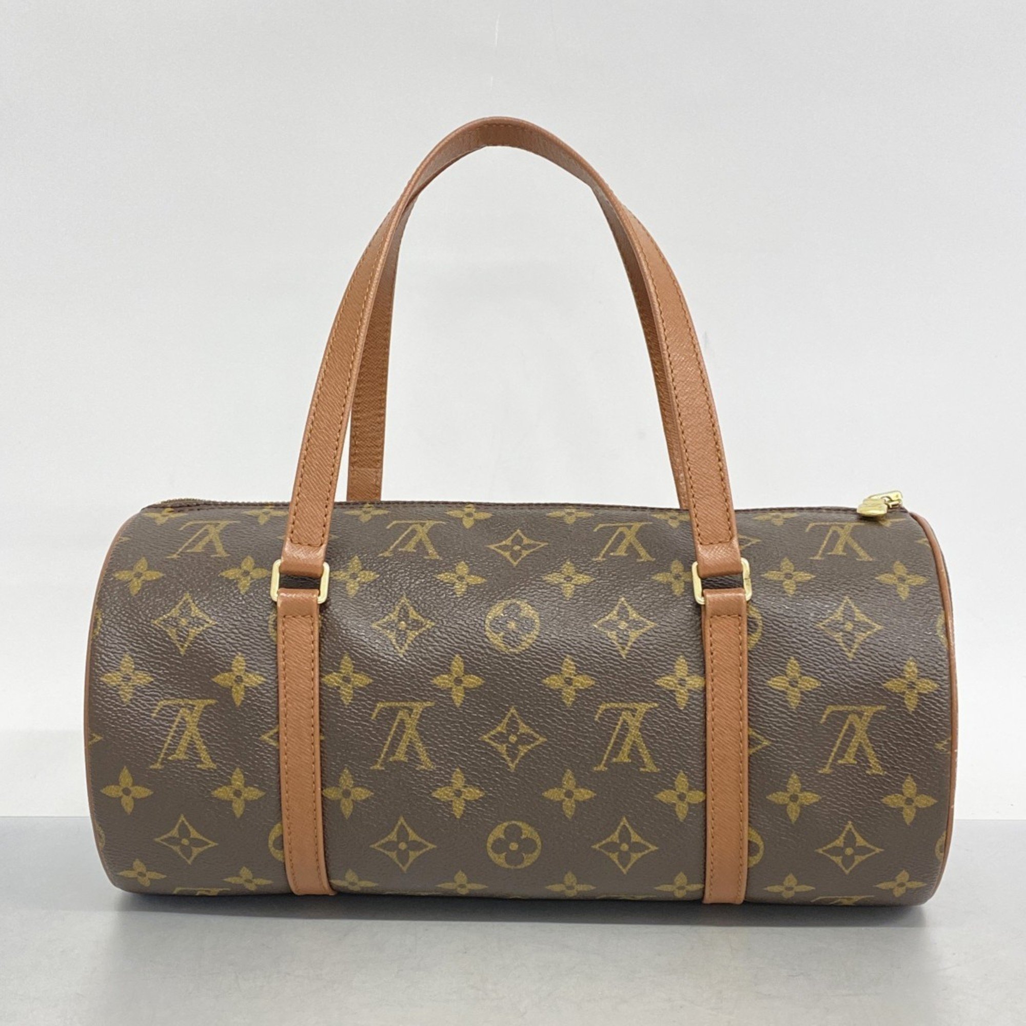 Louis Vuitton handbag Monogram Papillon 30 M51385 Brown ladies