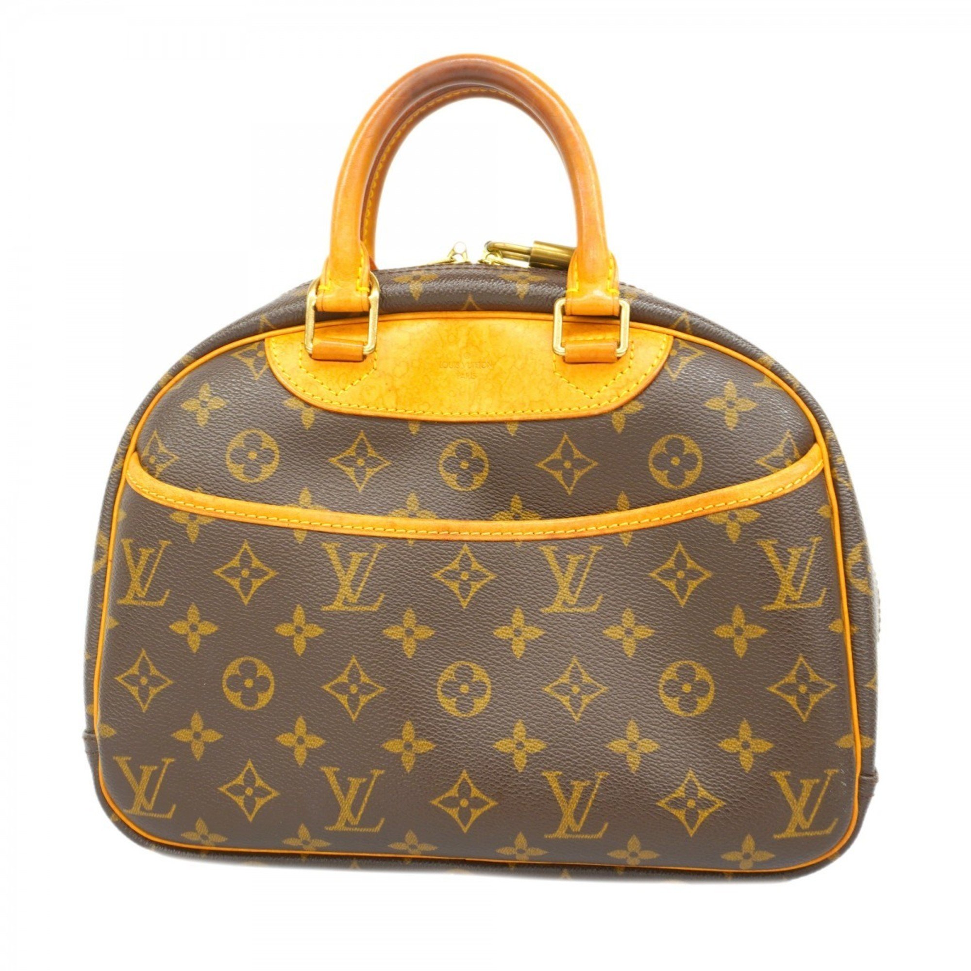 Louis Vuitton Handbag Monogram Trouville M42228 Brown Ladies