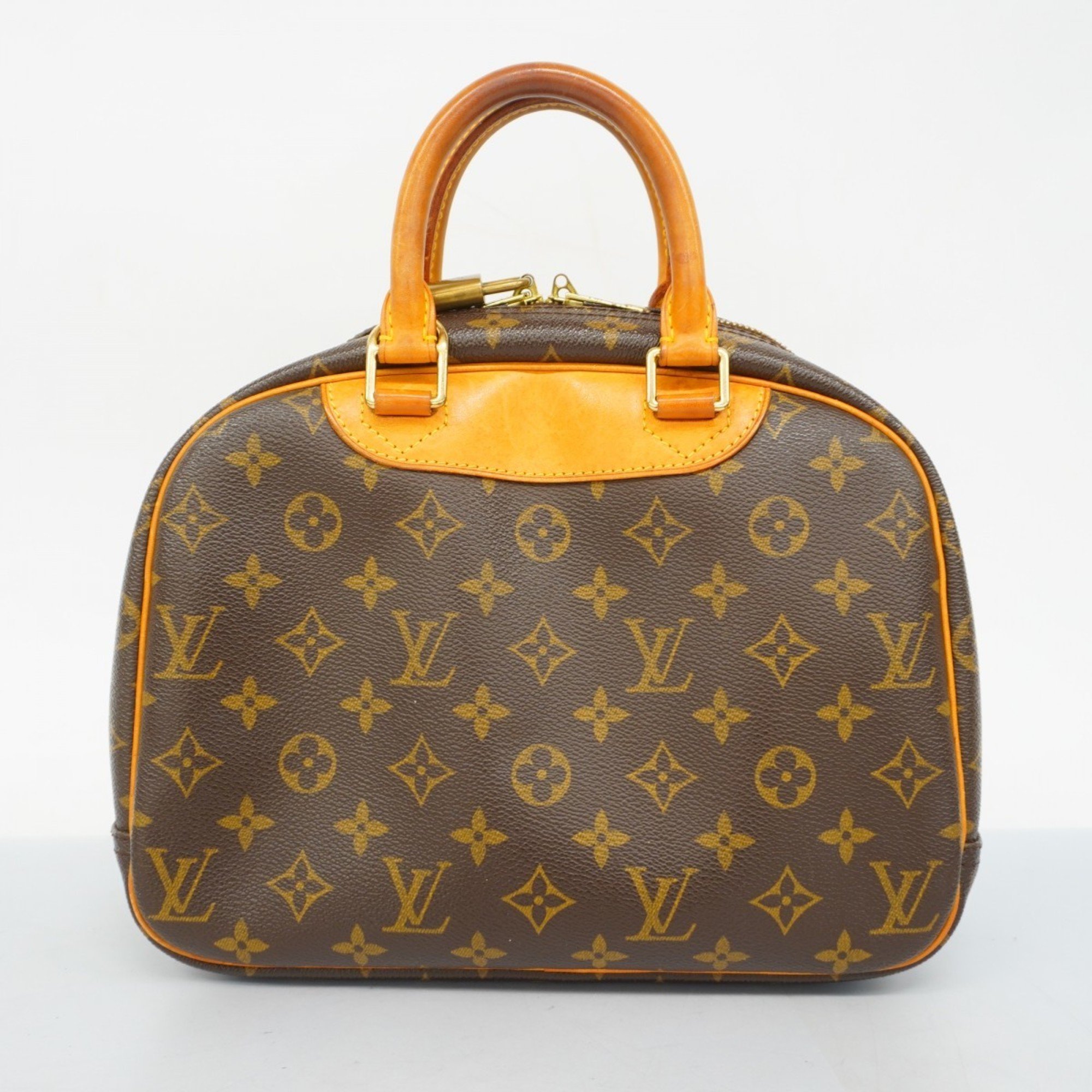 Louis Vuitton Handbag Monogram Trouville M42228 Brown Ladies