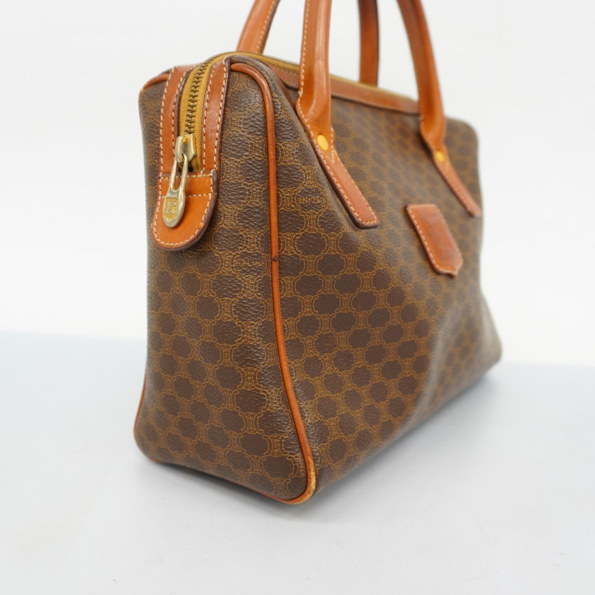 Celine handbag macadam brown ladies