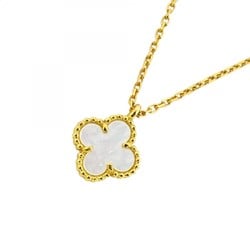 Van Cleef & Arpels Necklace Sweet Alhambra K18YG Yellow Gold Ladies