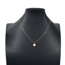 Van Cleef & Arpels Necklace Sweet Alhambra K18YG Yellow Gold Ladies