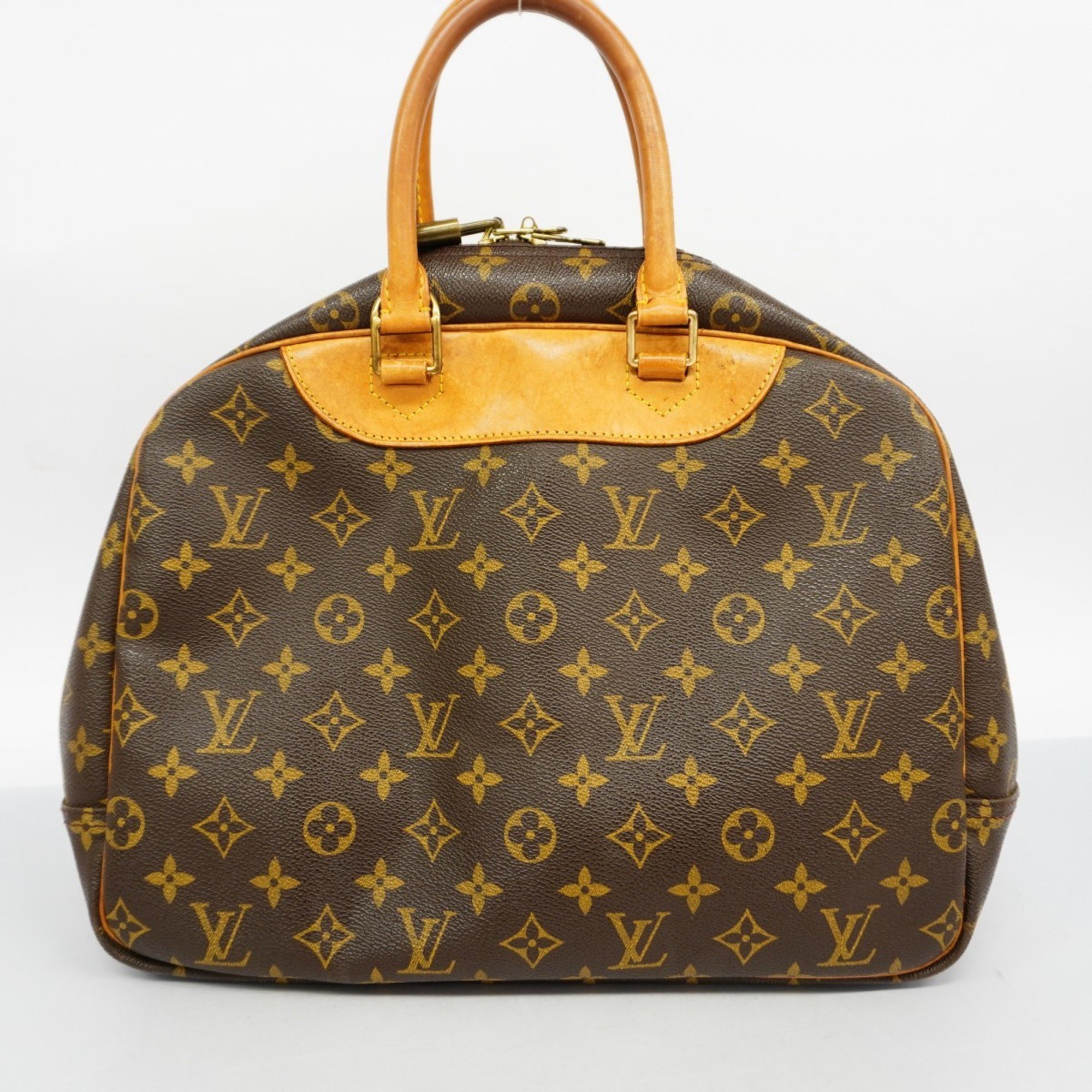 Louis Vuitton Handbag Monogram Deauville M47270 Brown Ladies