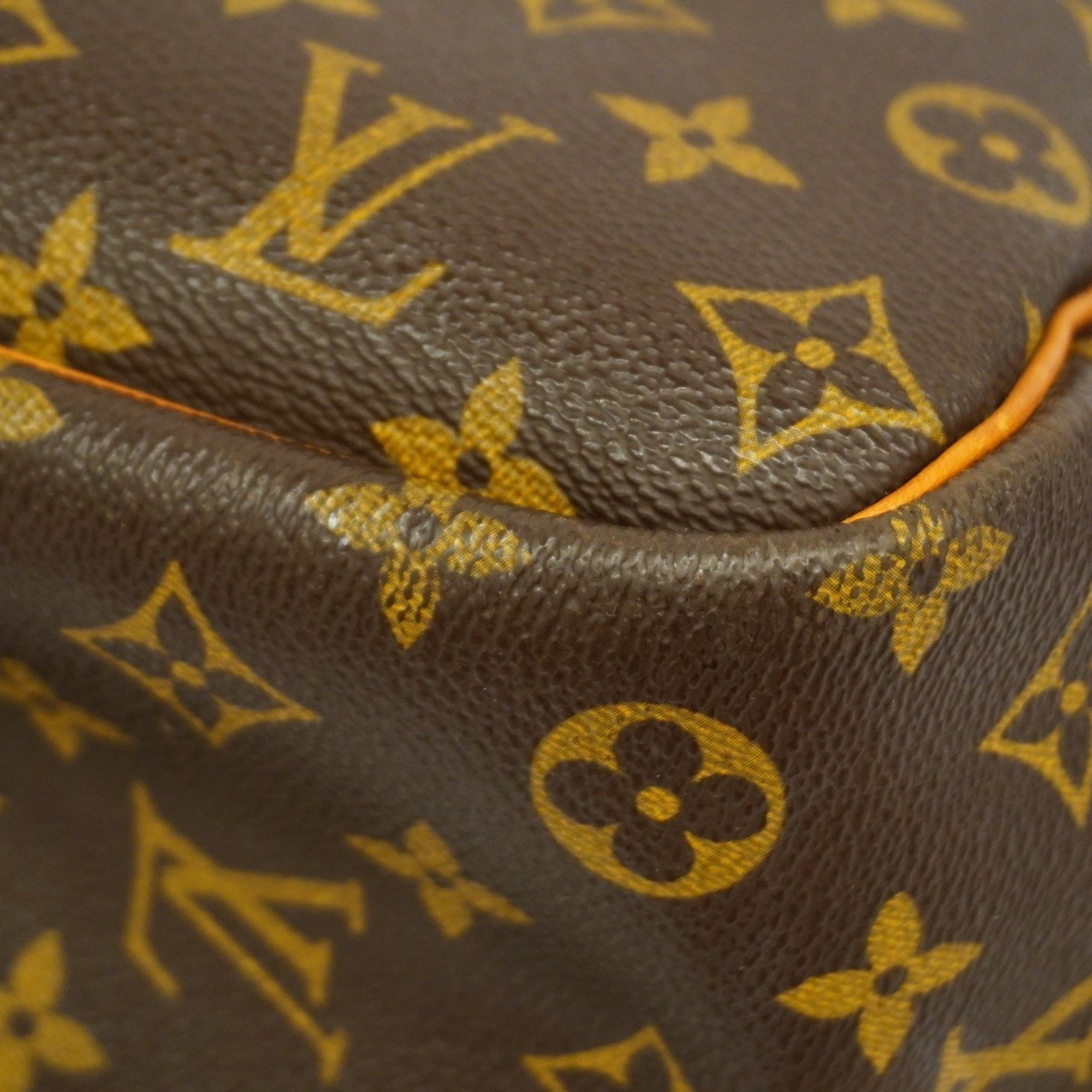 Louis Vuitton Handbag Monogram Deauville M47270 Brown Ladies