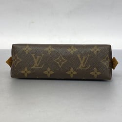 Louis Vuitton Pouch Monogram Pochette Tick M47515 Brown Ladies