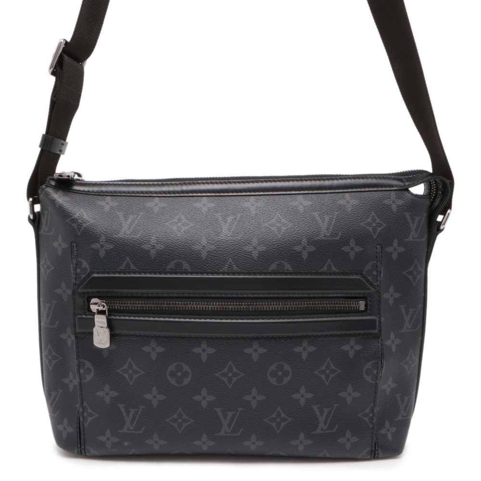 Louis Vuitton Shoulder Bag Monogram Eclipse Odysse PM M44223 Black