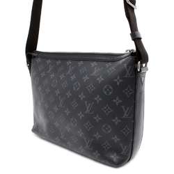 Louis Vuitton Shoulder Bag Monogram Eclipse Odysse PM M44223 Black